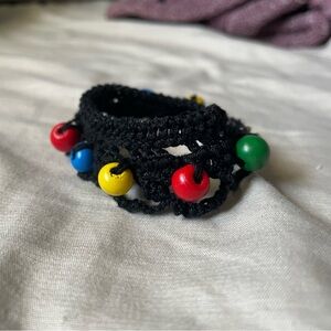 Handmade Crochet, Beaded Bracelet